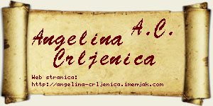 Angelina Crljenica vizit kartica